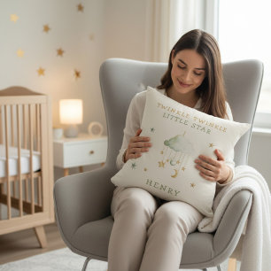 Kinderkamer decor Twinkelende Kleine Ster Himmels  Kussen