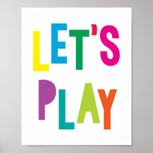 Kinderkamer Decoratie Kunstprint Kleurrijke Poster