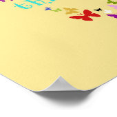 Kinderkamer poster kleine Beginnen (Hoek)