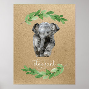 Kinderkamer print olifant jongens