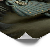 Kinderkamer Zoete Kleine Meisje en De Maan Kunst Poster (Hoek)