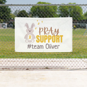 kinderkanker aangepaste naam Banner Outdoor