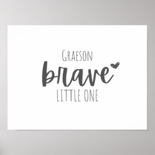 Kinderkanker. Dapper. Aangepast Poster & Prints