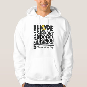 Kinderkanker Hope Steun Advocate Hoodie