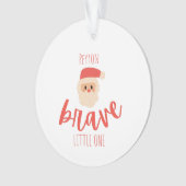 kinderkanker kerst aangepaste Ornament (voorkant)