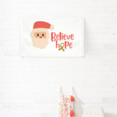 kinderkanker kerst vakantie banner teken (Insitu)