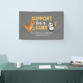 kinderkanker ondersteuning genezing Banner Sign (Beurs)