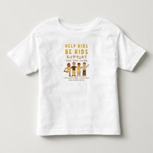 kinderkanker ondersteuning genezing peuter T-shirt