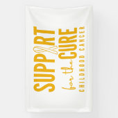 kinderkanker ondersteuning voor de genezing Banner (Verticaal)