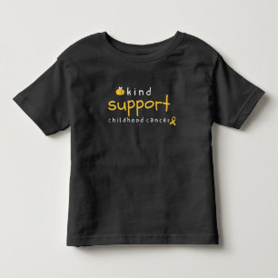 kinderkanker wees vriendelijk steun peuter T-shirt