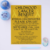 Kinderkankerbrochure Flyer (Enkel)