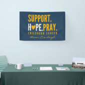 kinderkankerondersteuning Aangepaste naam Banner S (Beurs)