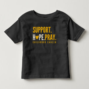 kinderkankersteun hoop bidden Peuter T-shirt