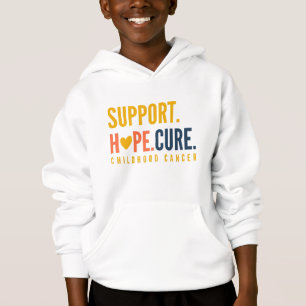 kinderkankersteun hoop Kinder Pullover Hoodie