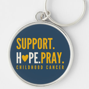 Kinderkankersteun Hope Pray Sleutelhanger