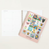 Kinderkunst Keepsake 20 tekeningen Collage Planner (Display)