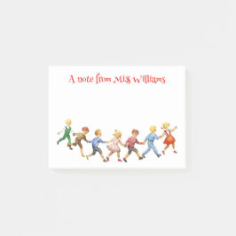 Kinderkunst uit het verleden Gepersonaliseerde boo Post-it® Notes