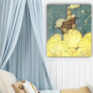 Kinderkunst uit vroeger tijden Else Wenz Vietor Po Poster