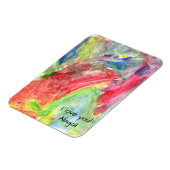 Kinderkunstmagneet Magneet (Linkerzijde)