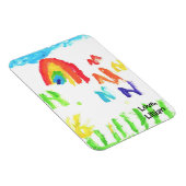 Kinderkunstmagneet Magneet (Rechterzijde)