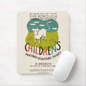  kinderkunstmousepad muismat (Met muis)