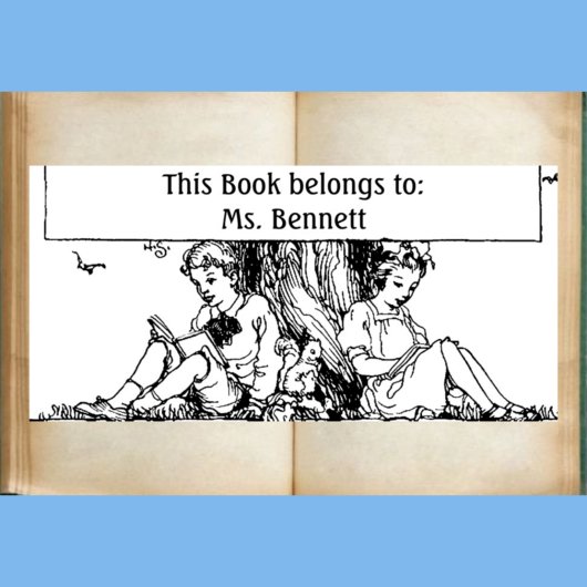 Kinderleesplaat Rubberstempel