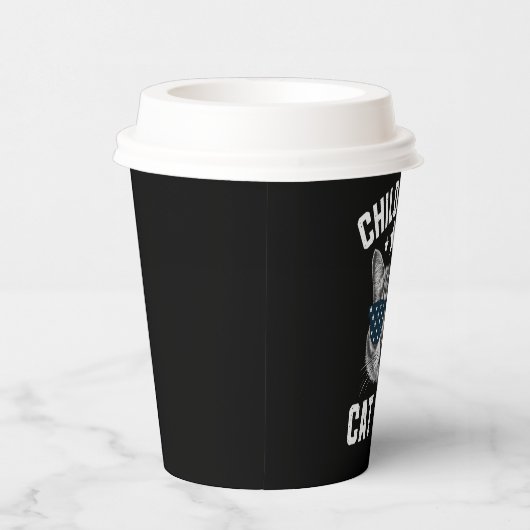 Kinderloos kat dame 2024 papieren bekers (Rechts)