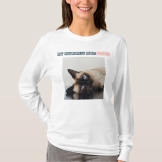 Kinderloze Cat Ladies Pro Democratie T-shirt