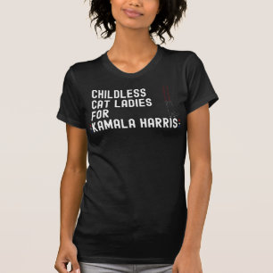 Kinderloze Cat Ladies voor Kamala Harris 2024 - Ka T-shirt
