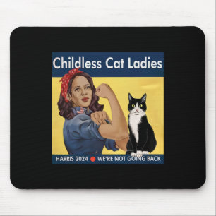 Kinderloze Cat Ladies We gaan niet terug naar Harr Muismat