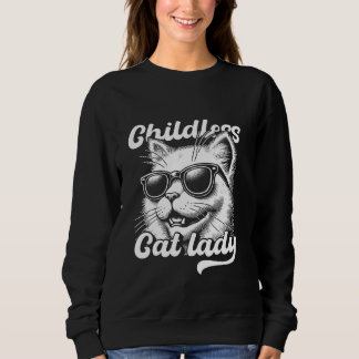 Kinderloze Cat Lady Funny Cat Lover Trui