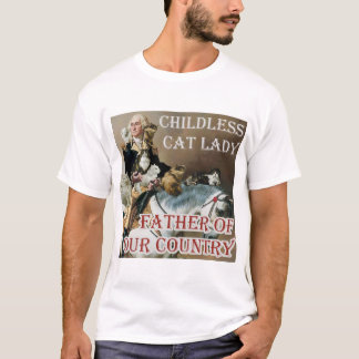 Kinderloze Cat Lady - George Washington - Kamala T-shirt