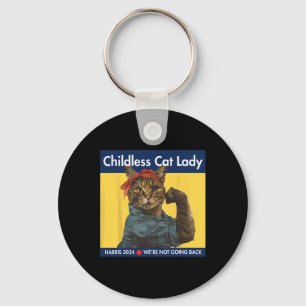 Kinderloze Cat Lady Harris 2024 We gaan niet terug Sleutelhanger