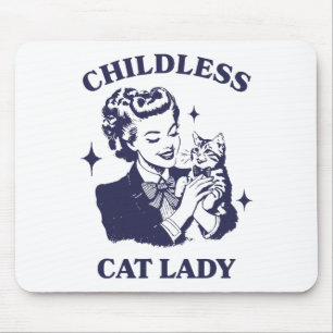 Kinderloze Cat Lady Kamala 2024 Harris Feminist Wo Muismat