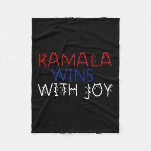 Kinderloze Cat Lady Kamala Harris voor President E Fleece Deken