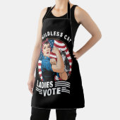 Kinderloze Cat Lady Stem  Rosie de Rivete Schort (Insitu)