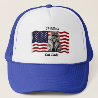 Kinderloze Catlady Trucker Pet