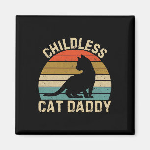 Kinderloze kat Daddy 2024 1 Magneet