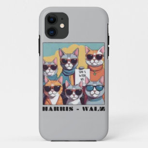 Kinderloze kat dame kinderloze kat dames voor Kama iPhone 11 Hoesje