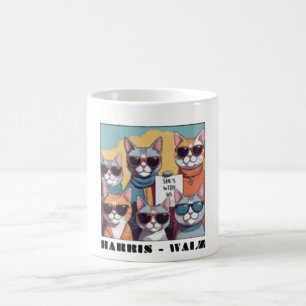 Kinderloze kat dame kinderloze kat dames voor Kama Koffiemok