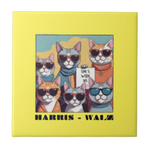 Kinderloze kat dame kinderloze kat dames voor Kama Tegeltje