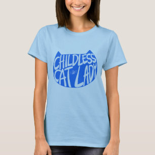 kinderloze kat dame t-shirt