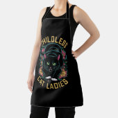 Kinderloze Kat Dames 2024 Feminist Schort (Insitu)