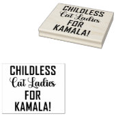 KINDERLOZE KAT DAMES... 	RUBBERSTEMPEL (Gestempeld)
