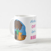 Kinderloze Kat Damesmok Koffiemok (Voorkant links)