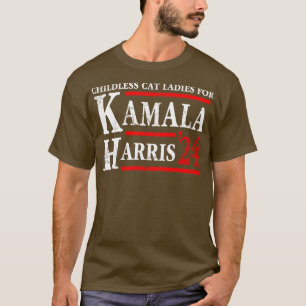 Kinderloze kattendames voor de verkiezingen van Ka T-shirt