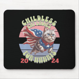 kinderloze kattendames voor Kamala Harris 202 Muismat