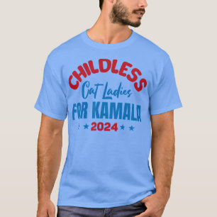 kinderloze kattendames voor Kamala Harris T-shirt