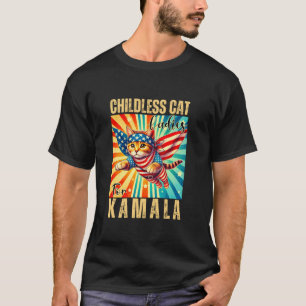 Kinderloze kattendames voor Kamala T Shirt