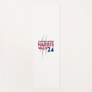 Kinderloze Kattenmoeders voor Harris Walz '24 Yogamat